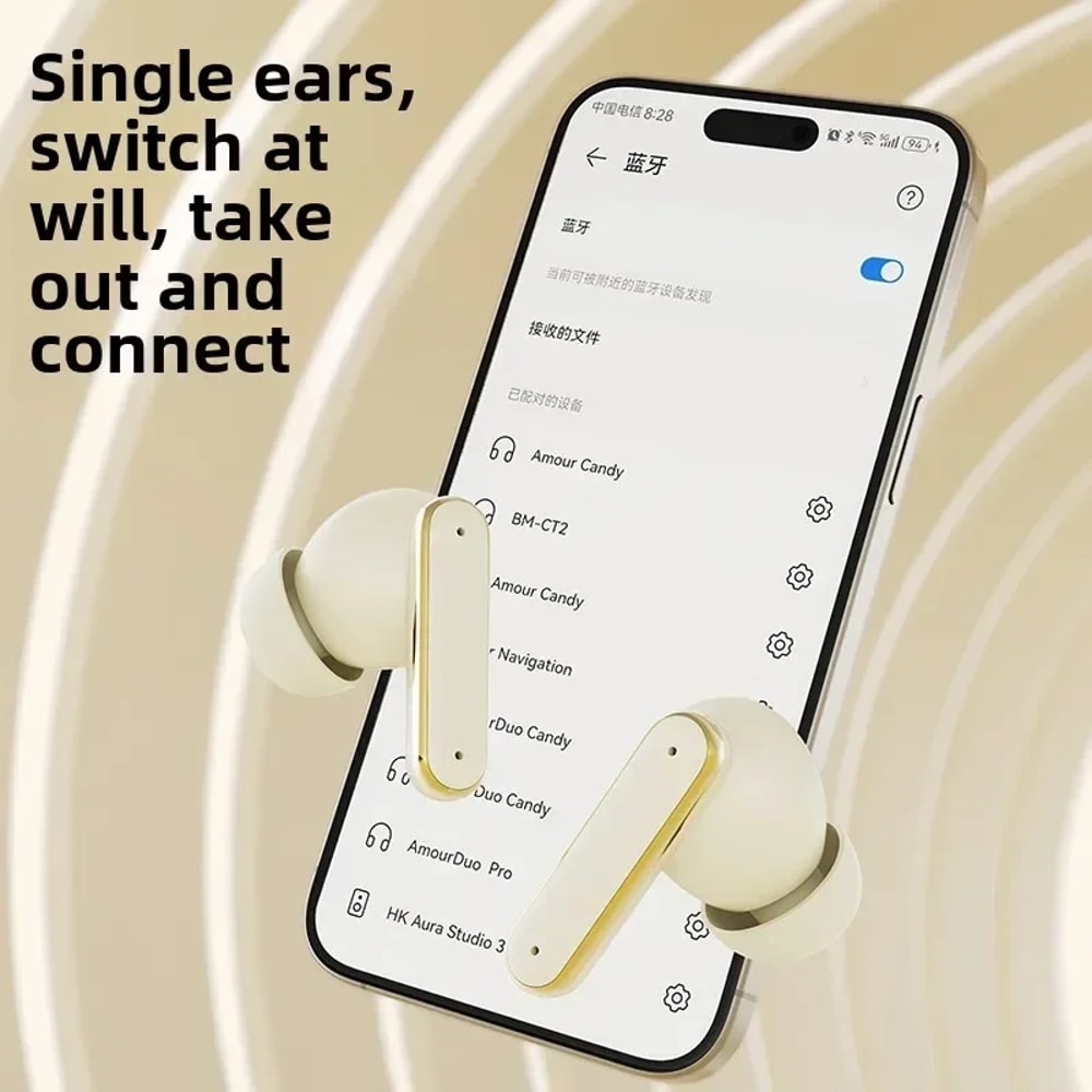 Original TWS Wireless Bluetooth Headset Sport In Ear Earbuds with Mic for Smartphones