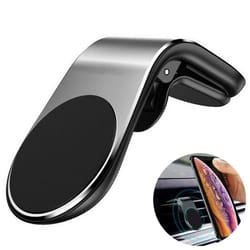 rotating magnetic car phone holder air vent clip mount
