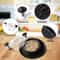 Large Chicken Breast Shredder Tool With Visible Lid And Rotating Handle 1
