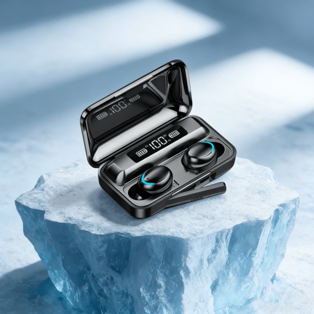 Wireless Earbuds High Bass Waterproof Sport Headphones