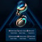 AuraSonic Stereo Wireless Earbuds Waterproof Sport Bluetooth Headphones