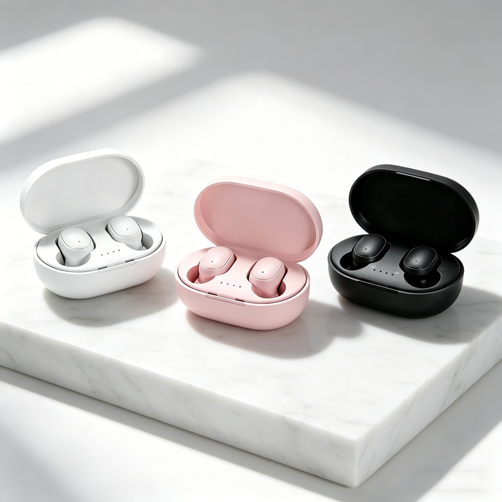 TWS Wireless Bluetooth Headset with Noise Cancelling Mic Earbuds