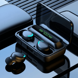 stereo wireless earbuds waterproof sport bluetooth headphones with touch control