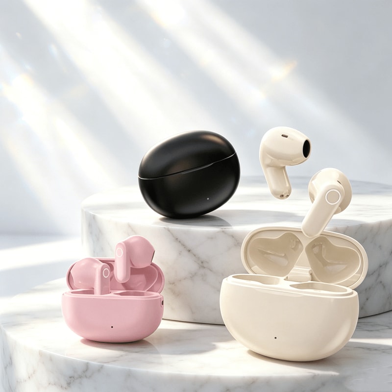 True Wireless Earbuds Premium Noise Cancelling Bluetooth Headphones For Gaming And Music 0