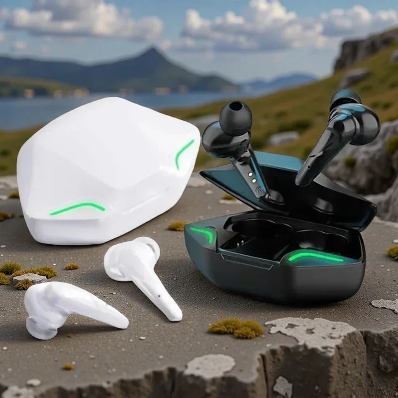 TWS Wireless Headphones Low Latency Gaming Bluetooth Headphones with High Fidelity Bass Earphones
