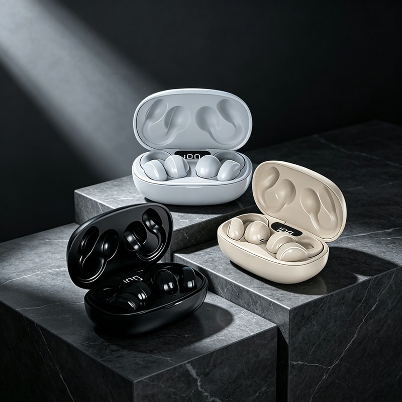 AeroStream Pro LED Display Wireless Earbuds with Noise Cancellation