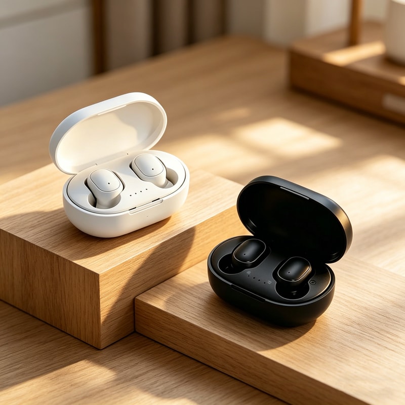 TWS Wireless Bluetooth Headphones Waterproof Sports Earbuds with HD Microphone