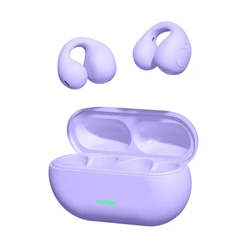 SonicGrip Open Ear Clip On Wireless Bluetooth Headset for Sports & Gaming