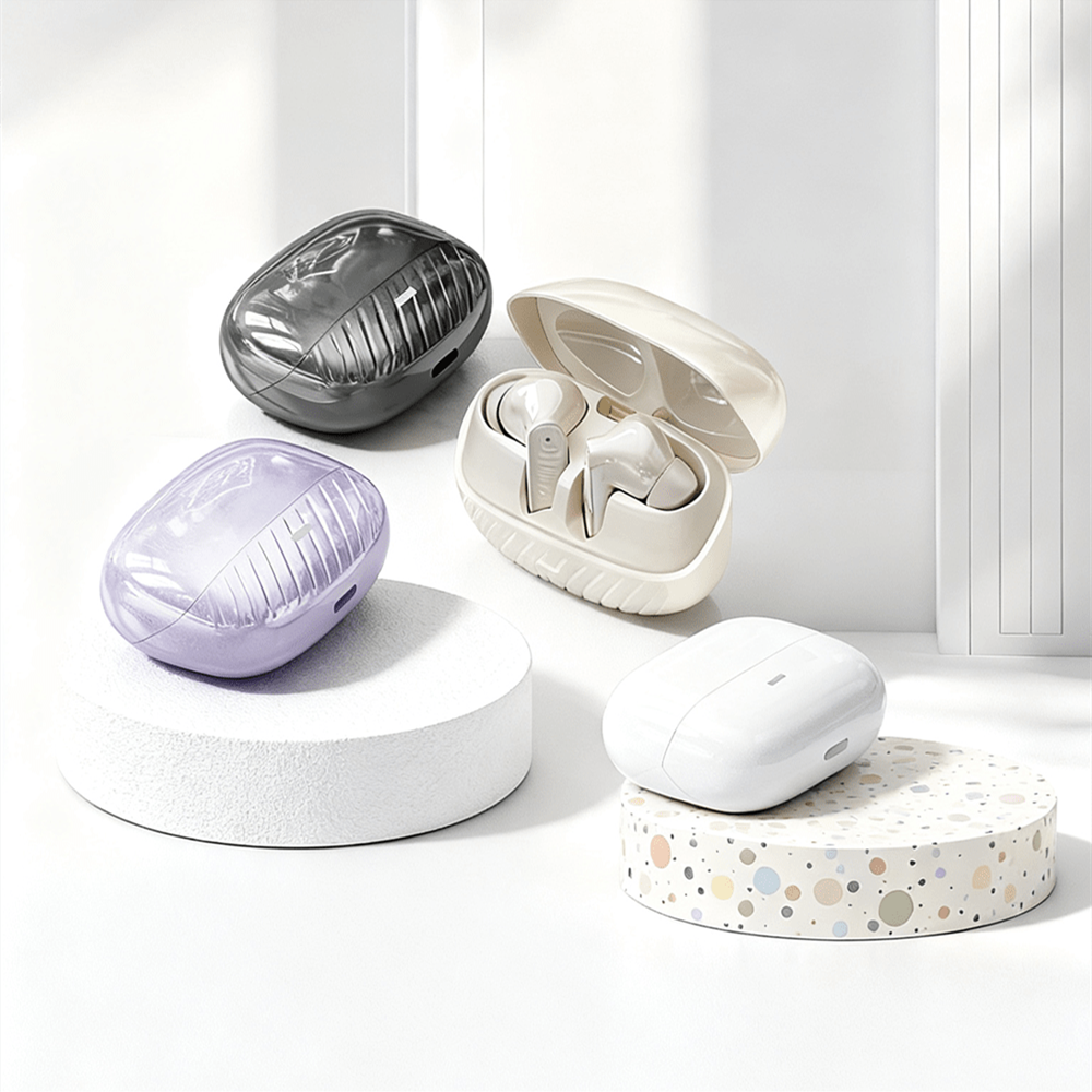 AeroStream TWS Wireless Earbuds with Noise Canceling and Low Latency Touch Control