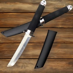 premium hand forged kitchen knife precision fruit & butcher tool with wood handle
