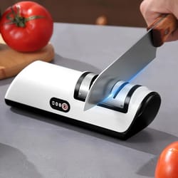 premium electric knife sharpener automatic stage kitchen knife sharpener for fast professional results