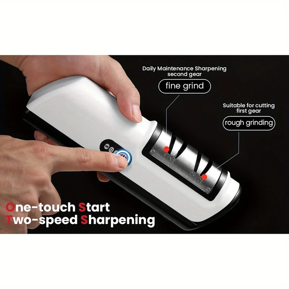 Premium Electric Knife Sharpener Automatic Stage Kitchen Knife Sharpener For Fast Professional Resu 3