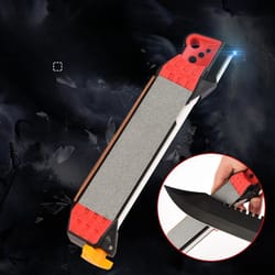 double sided diamond knife sharpener whetstone for kitchen knives