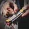 Double Sided Diamond Knife Sharpener Whetstone for Kitchen Knives