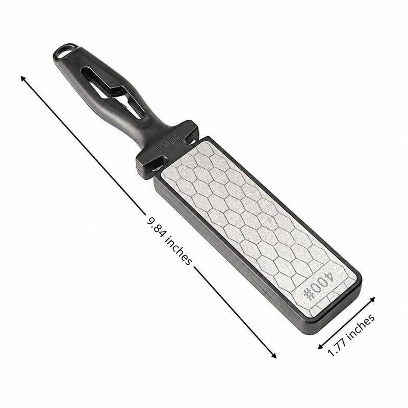 Premium Kitchen Diamond Whetstone Knife Sharpener Double Sided Knife Sharpening Stone For Ceramic 6