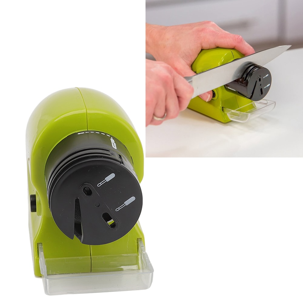 Electric Knife Sharpener For Kitchen Knives And Household Blade Care 0