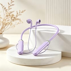 wireless neckband headphones long battery life bluetooth hifi sound & noise reduction earphones