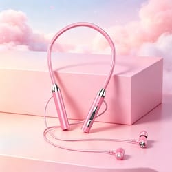 magnetic bluetooth sports neckband headphones with mic
