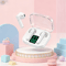 Transparent ENC Wireless Earbuds with LED Power Display and Bluetooth