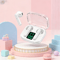 Transparent ENC Wireless Earbuds with LED Power Display and Bluetooth