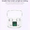 Transparent ENC Wireless Earbuds with LED Power Display and Bluetooth