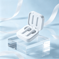 wireless bluetooth earbuds with led display and sport waterproof fit