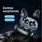 Wireless Earbuds with LED Power Display Noise Reduction Mic and Touch Control