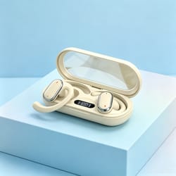 open ear wireless earbuds with mic waterproof bluetooth sport earphones