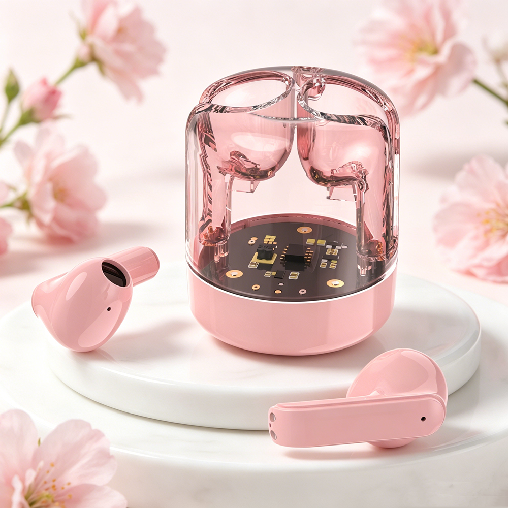 Premium Bluetooth Earbuds with Noise Cancellation & Waterproof Comfort