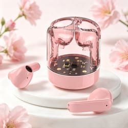 premium bluetooth earbuds with noise cancellation & waterproof comfort
