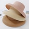 Elegant Wide Brim Straw Sun Hat Packable Beach Panama Hat For Women 2