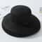 Elegant Wide Brim Straw Sun Hat Packable Beach Panama Hat For Women 4