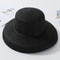 Elegant Wide Brim Straw Sun Hat Packable Beach Panama Hat For Women 4