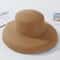 Elegant Wide Brim Straw Sun Hat Packable Beach Panama Hat For Women 6