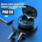 ApexAudio TWS Wireless Headphones with Smart LED Display and Built in Microphone