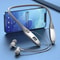 AeroPulse Waterproof Bluetooth Neckband Sports Headphones with HD Mic