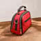 Vintage PU Leather Crossbody Top Handle Bag For Women Compact Everyday Shoulder Handbag 2