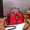 Vintage PU Leather Crossbody Top Handle Bag For Women Compact Everyday Shoulder Handbag 5