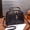 Vintage PU Leather Crossbody Top Handle Bag For Women Compact Everyday Shoulder Handbag 7