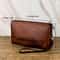 Premium Mens Business Large Capacity Clutch Bag Wallet Double Compartment Long Zipper Wallet 2