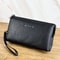 Premium Mens Business Large Capacity Clutch Bag Wallet Double Compartment Long Zipper Wallet 7