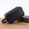 Mens PU Leather Wristlet Clutch Bag with Zipper Organizer