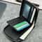 Slim Mens Zippered PU Wallet With Coin Pocket And Compact Card Holder 0