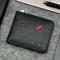 Slim Mens Zippered PU Wallet With Coin Pocket And Compact Card Holder 6