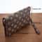 Premium Mens Clutch Wallet Large Capacity Long Wallet With Wristlet Strap 3