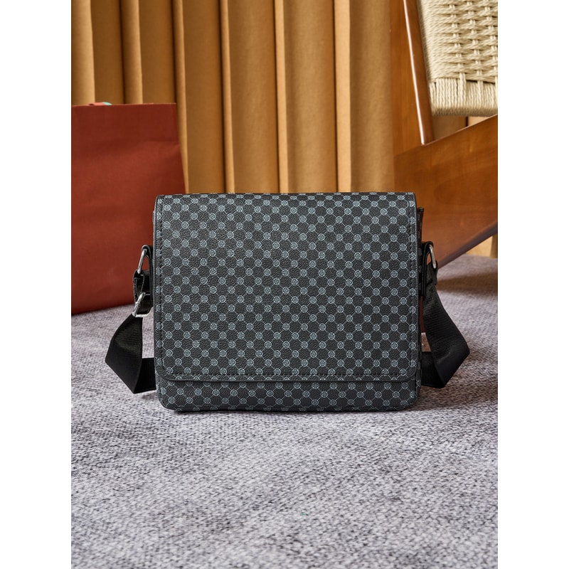 Premium Mens Crocodile Embossed Anti Theft Sling Bag With Tablet Phone Pocket 5