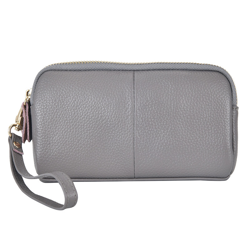 Genuine Leather Wristlet Wallet For Women With Phone Pocket 9
