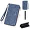 Premium Mens Long Wallet with Zipper Large Capacity Wallet & Multi Card Organizer