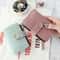 Compact PU Leather Womes Mini Wallet Cute Small Zipper Card Holder And Coin Purse 4