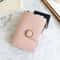 Compact PU Leather Womes Mini Wallet Cute Small Zipper Card Holder And Coin Purse 6